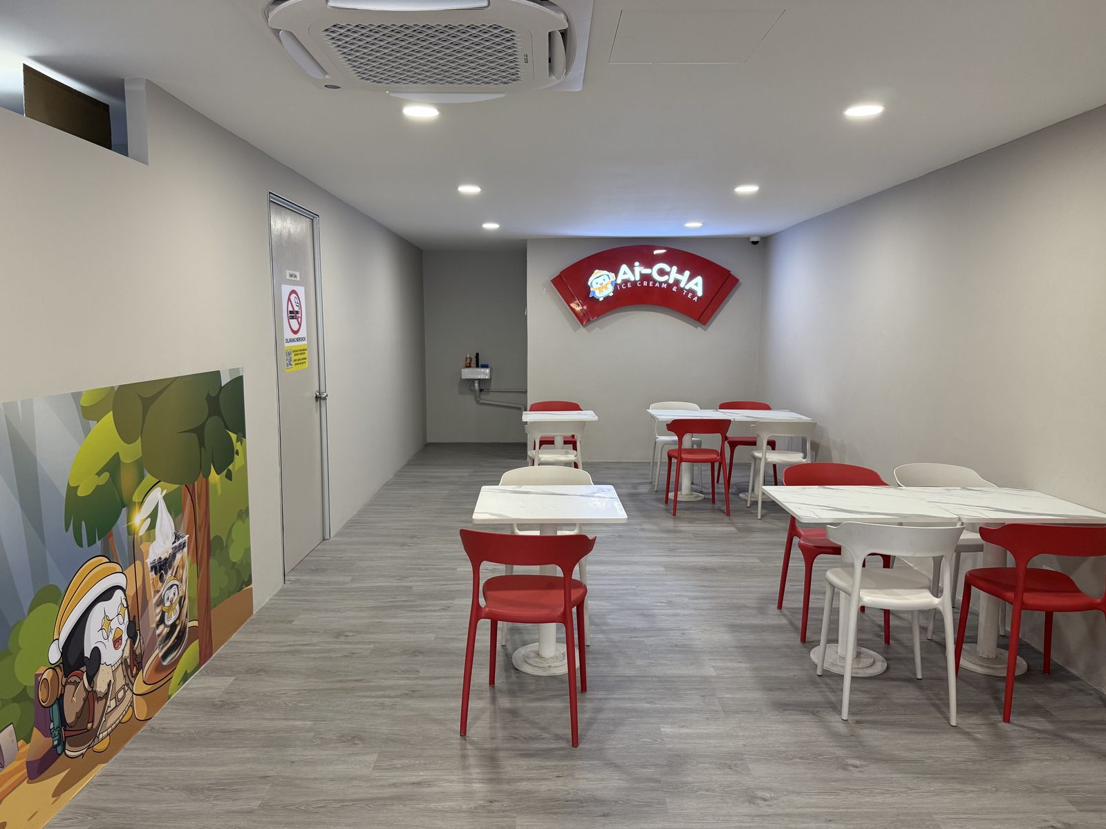 Ai-CHA Serdang dining area