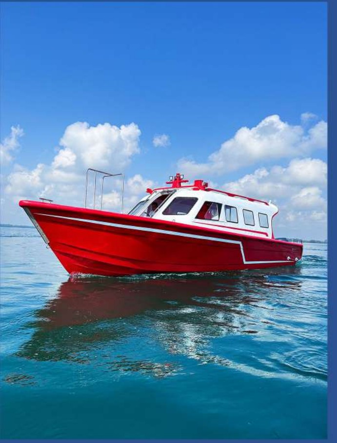 Le Patron P.V 39ft passenger boat by SS FIBREGLASS