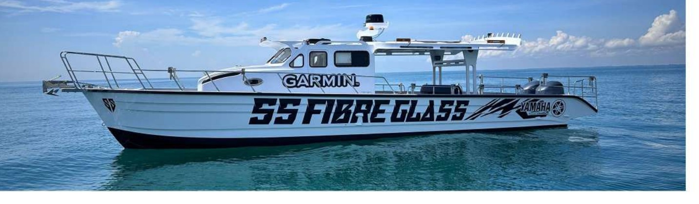 Sea Monster 45 45ft boat by SS FIBREGLASS